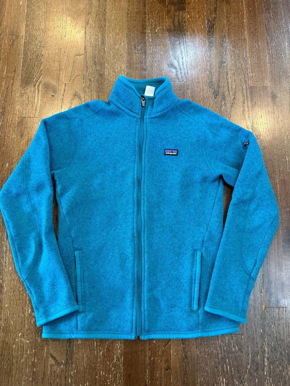 Patagonia Women’s Better Sweater Full-Zip Fleece Jacket Teal Sz S